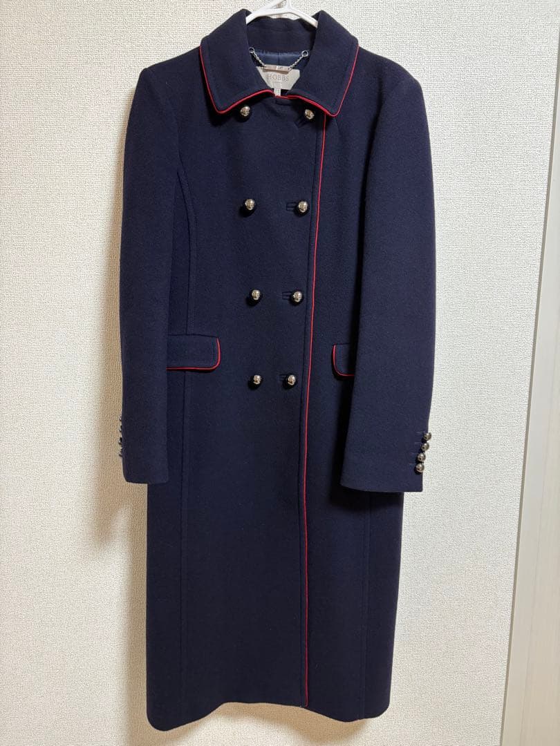 ホッブスロンドン HOBBS LONDON チェスターコート ロング ダブル