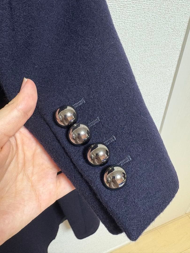 ホッブスロンドン HOBBS LONDON チェスターコート ロング ダブル