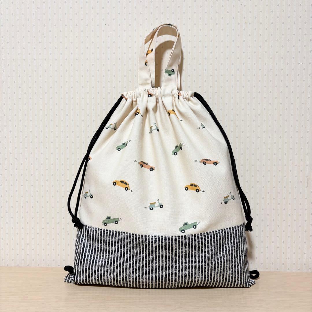 068.＊わらとも＊入園入学5点セット／裏地付きで丈夫☆