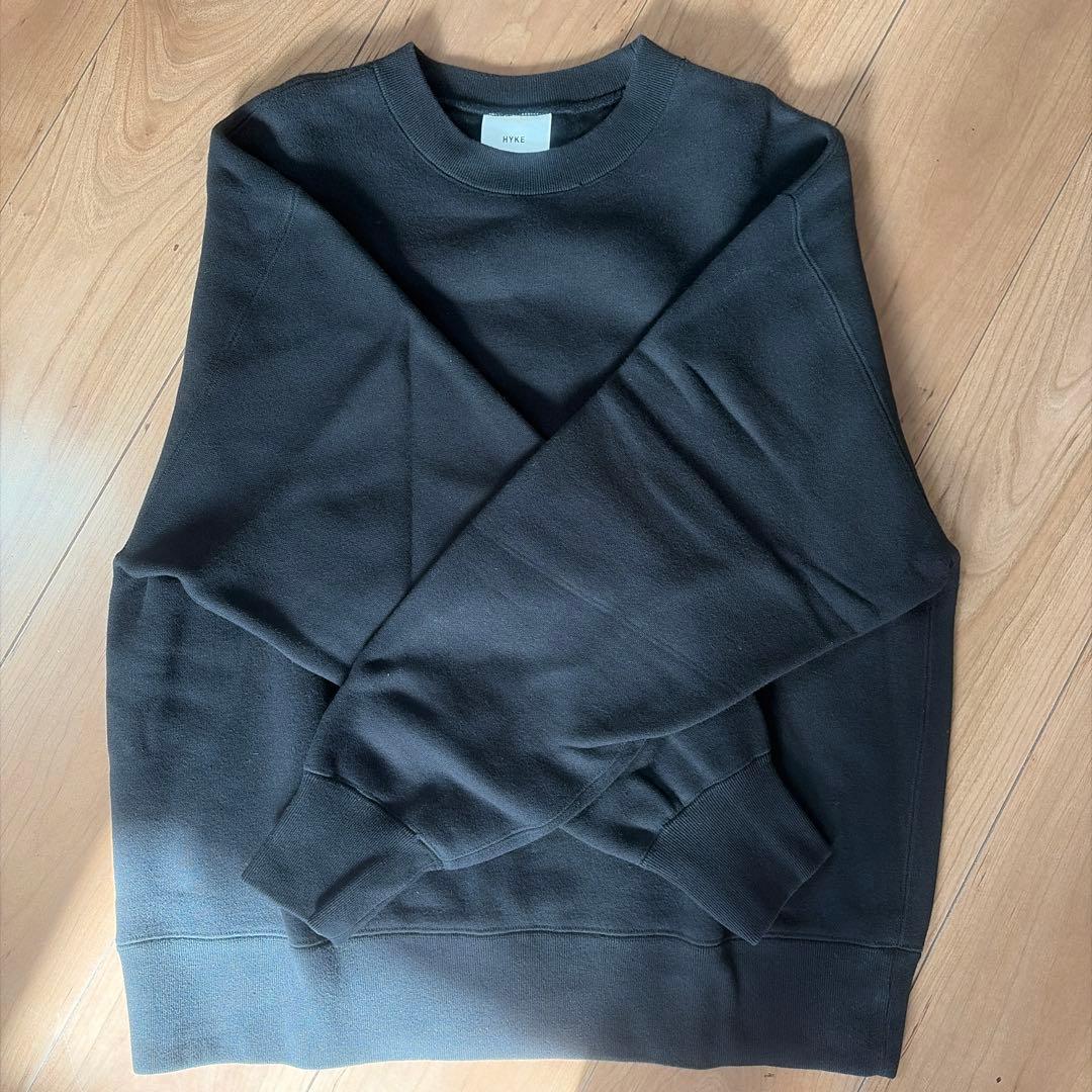 HYKE スウェット 2 ブラック