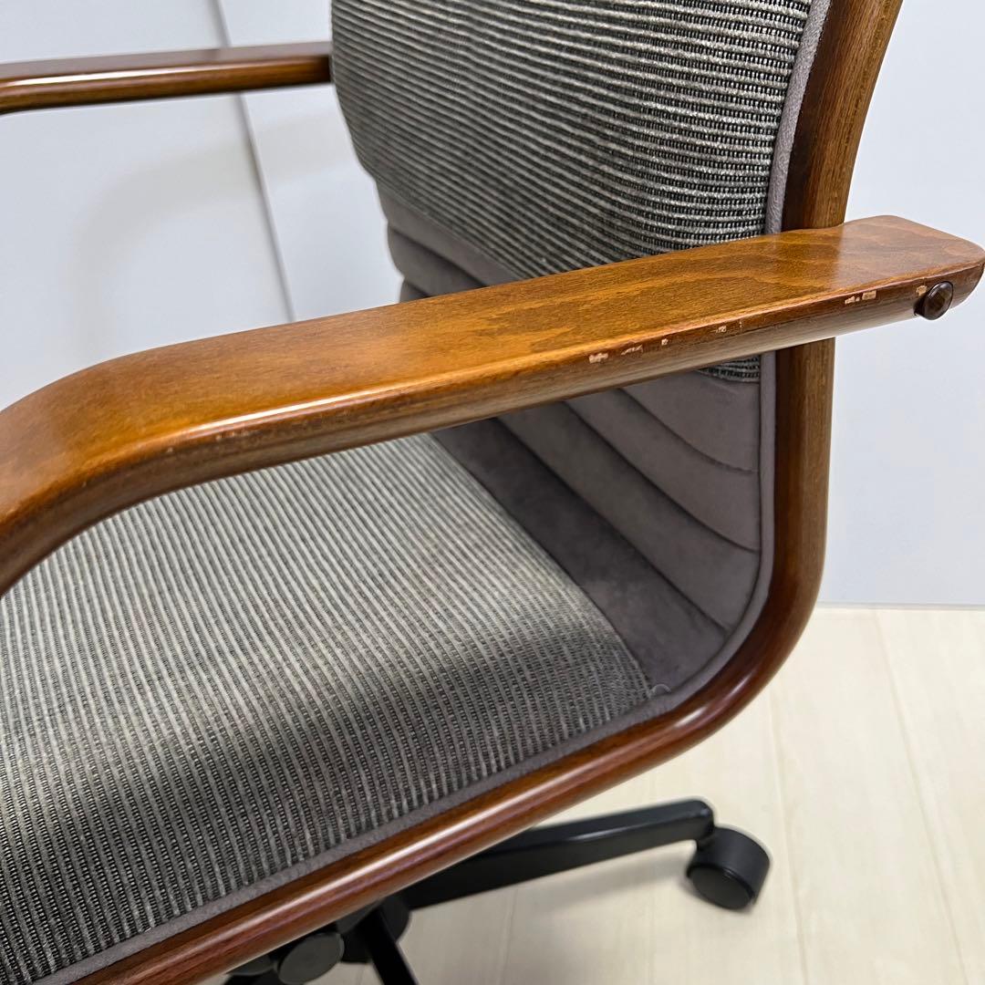 ★希少★カリモク デスクチェア ロッキングチェア XS0770WE