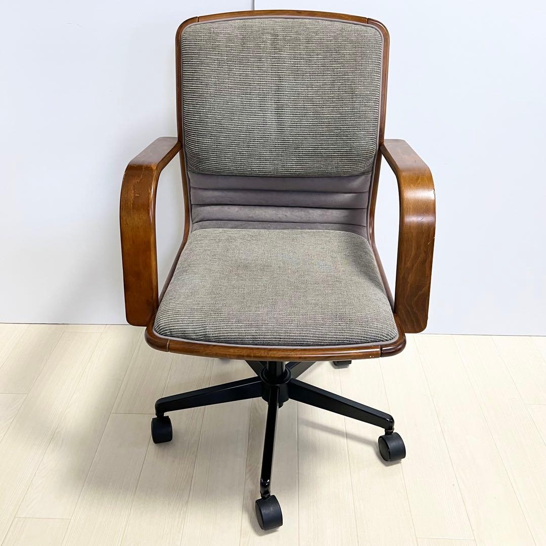 ★希少★カリモク デスクチェア ロッキングチェア XS0770WE