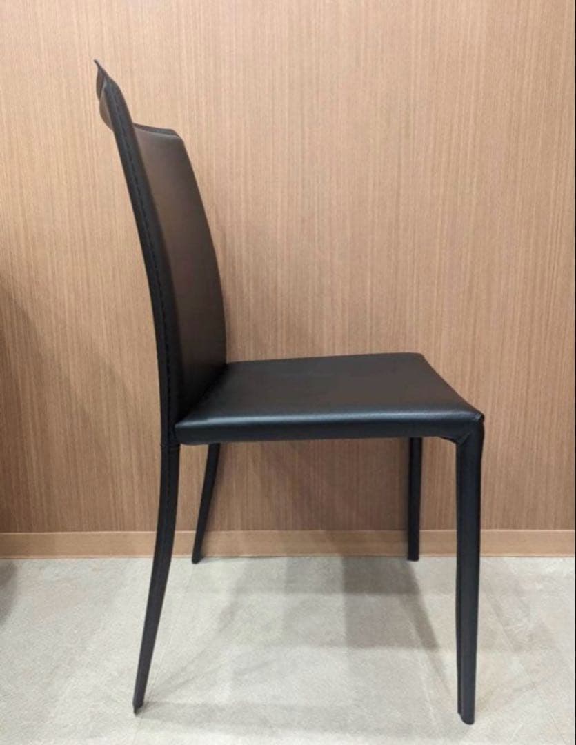 クラスティーナ ダイニング チェア イス 椅子 ブラック 2脚セット 送料込み
