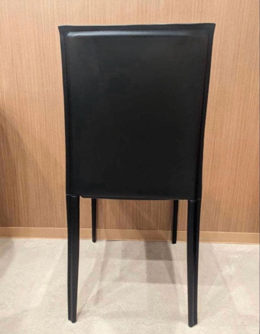 クラスティーナ ダイニング チェア イス 椅子 ブラック 2脚セット 送料込み