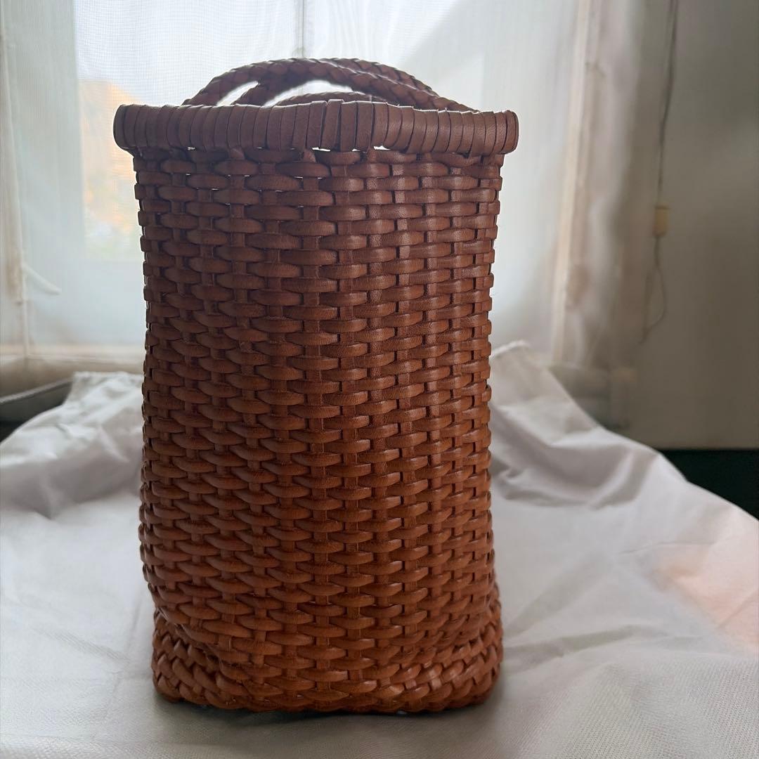 美品　ドラゴン　レザー　メッシュ　かご　バッグ　doragon