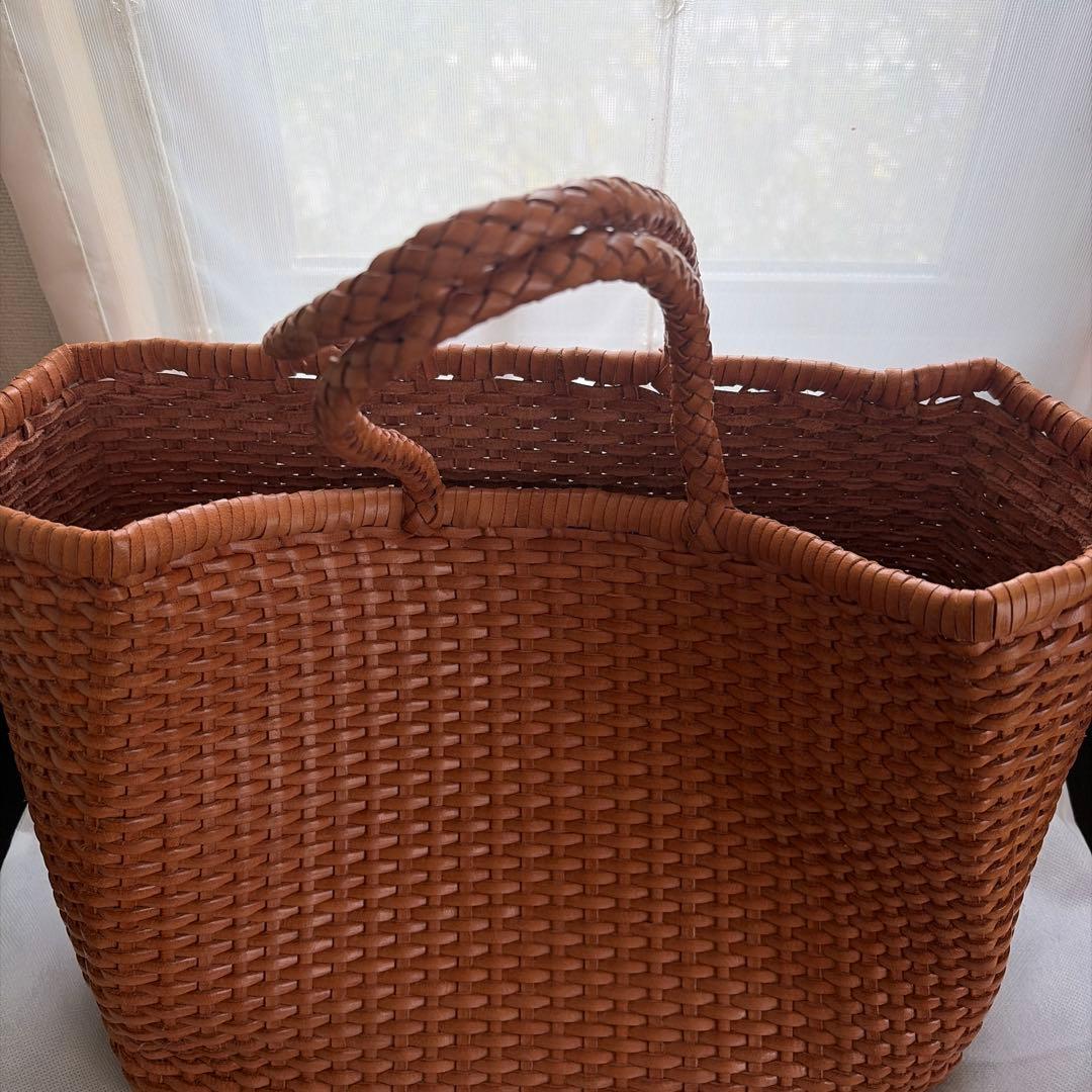 美品　ドラゴン　レザー　メッシュ　かご　バッグ　doragon