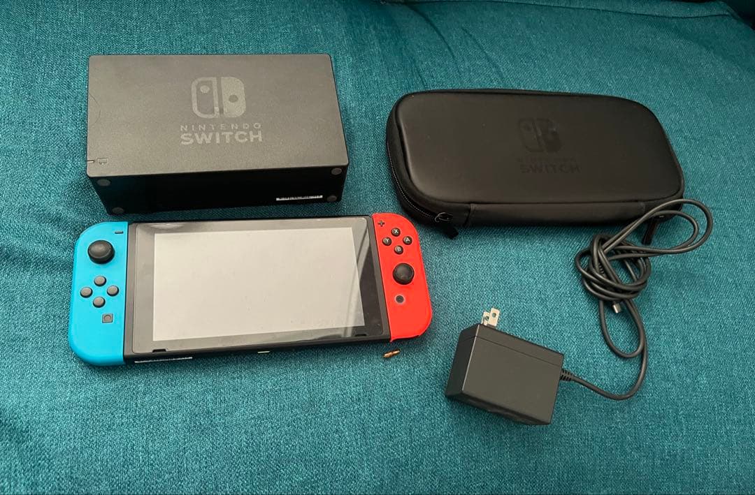 Nintendo Switch 本体 青/赤 Joy-Con 箱なし