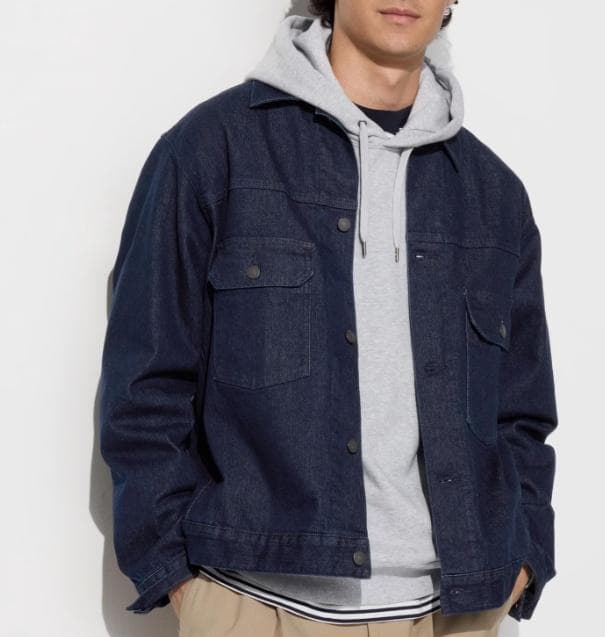 XL　35　UNIQLO　デニムセットアップ　68 BLUE　2stモデル