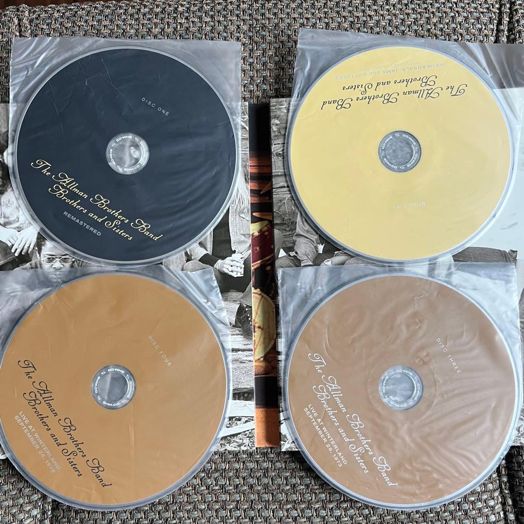 オールマン・ブラザーズ・バンド ブラザーズ&シスターズ 4枚組　SHM-CD