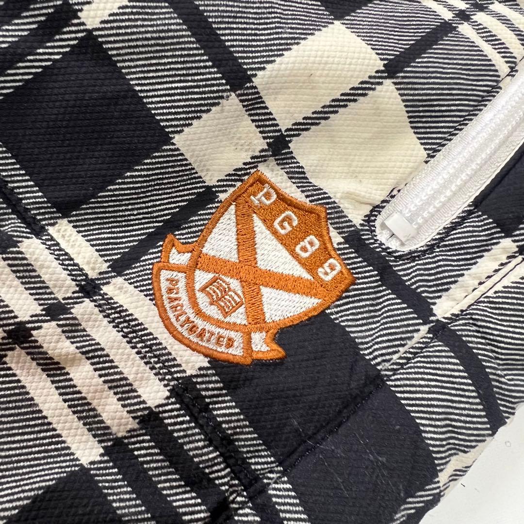 Pearly gates パーリーゲイツ　チェック柄　ダウンパンツ　中綿　1 M