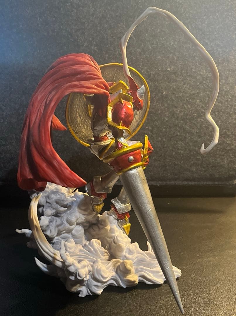 一番くじ　デジモンシリーズ　光を放つ、ふたつの力　B賞　デュークモン　魂豪示像