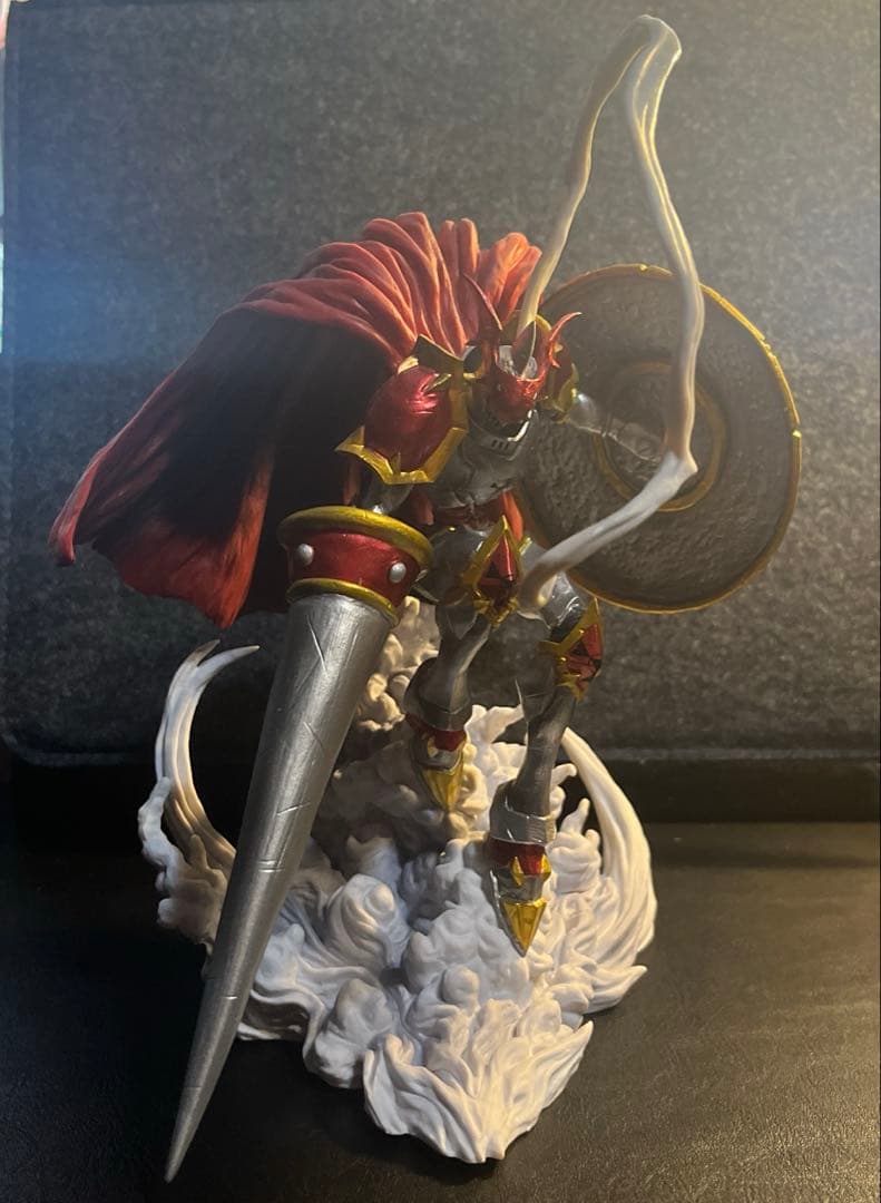 一番くじ　デジモンシリーズ　光を放つ、ふたつの力　B賞　デュークモン　魂豪示像