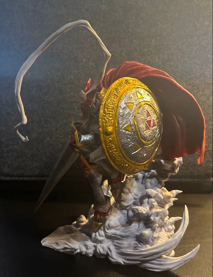 一番くじ　デジモンシリーズ　光を放つ、ふたつの力　B賞　デュークモン　魂豪示像