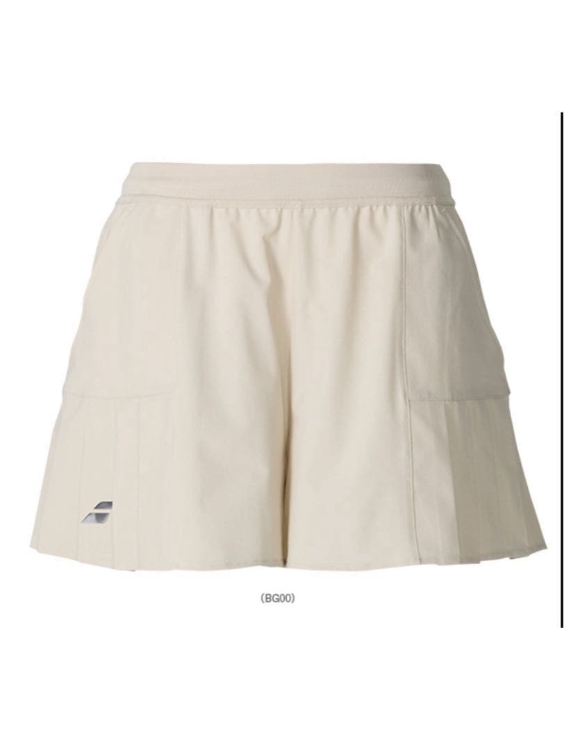 Babolat新作テニスキュロットショートパンツXLベージュレディースアドミラル