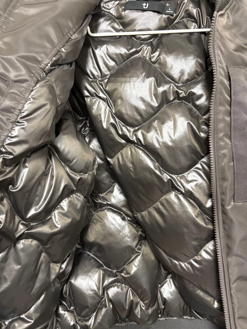 UNIQLO＋J MA-1ジャケット カーキ　Lサイズ　ジルサンダー　MA-1