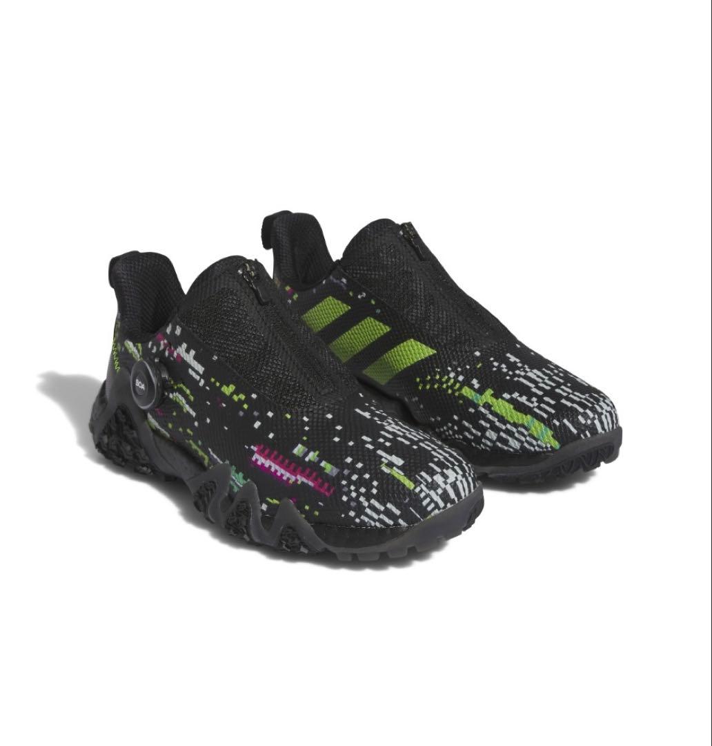 新品アディダスadidas ゴルフシューズコードカオス22ボアグリッチ 24.0