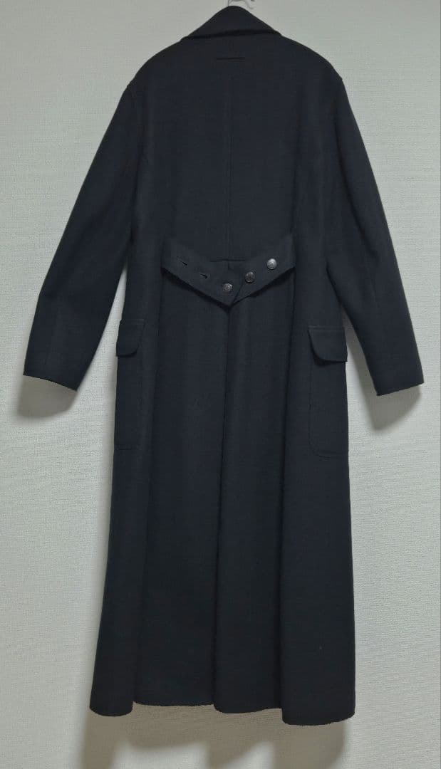 【Gaultier Jean's】 スーパーロングコート　ブラック　48