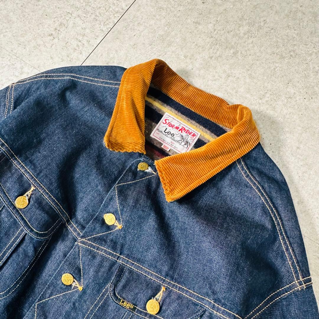 Lee リー スーパーサイズド ストームライダー ボア デニムジャケット S