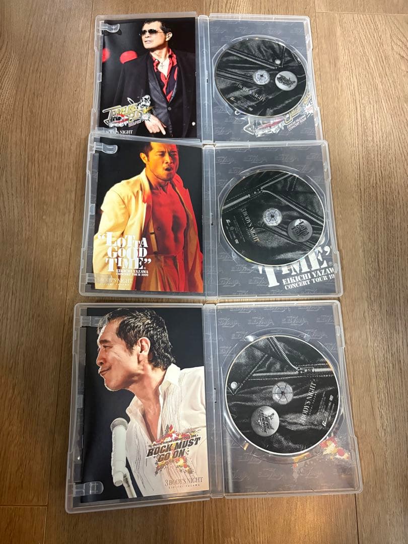 矢沢永吉/3 BODY'S NIGHT DVD BO 3枚組