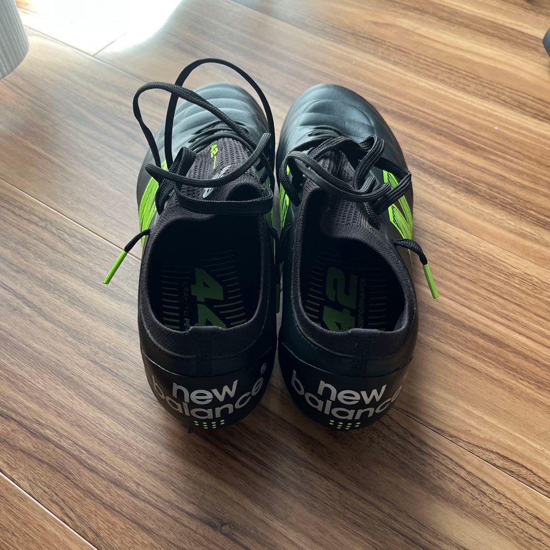 New Balance 442 サッカーシューズ ブラック/ライム