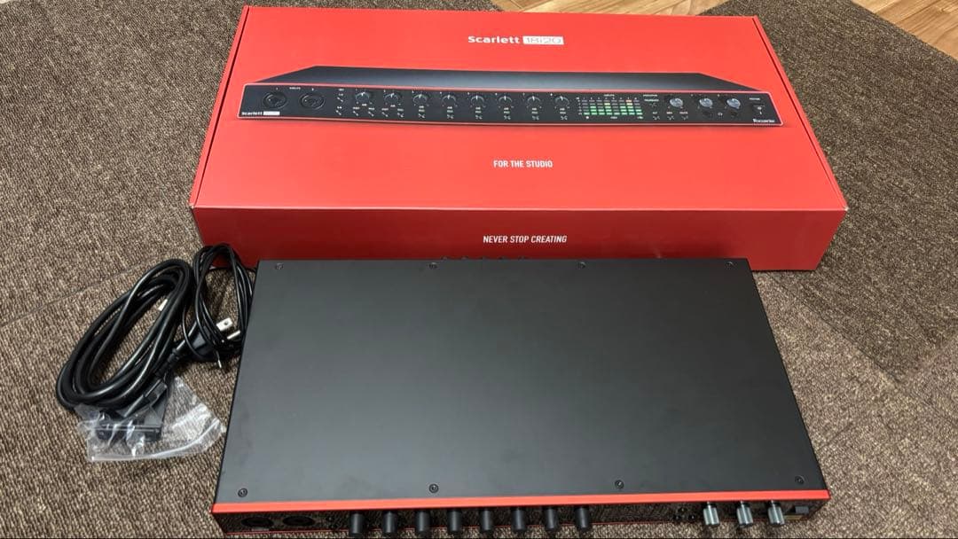 Focusrite Scarlett 18i20 (gen.3)USBオーディオ