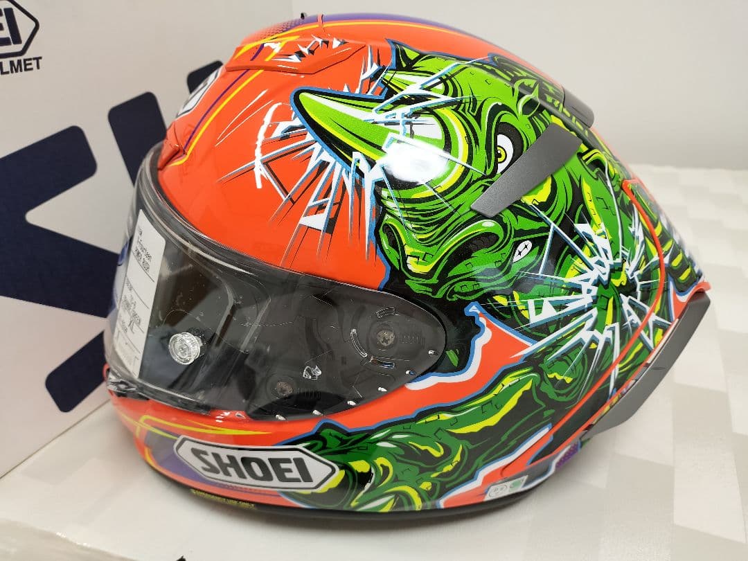 SHOEI X-Fourteen パワーラッシュTC-8 ほぼ未使用 XL