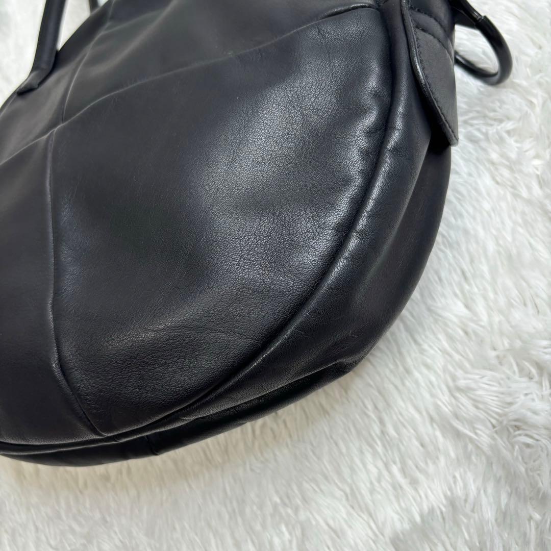 未使用に近い✨kawa-kawa カワカワ レザー サークルトート トートバッグ