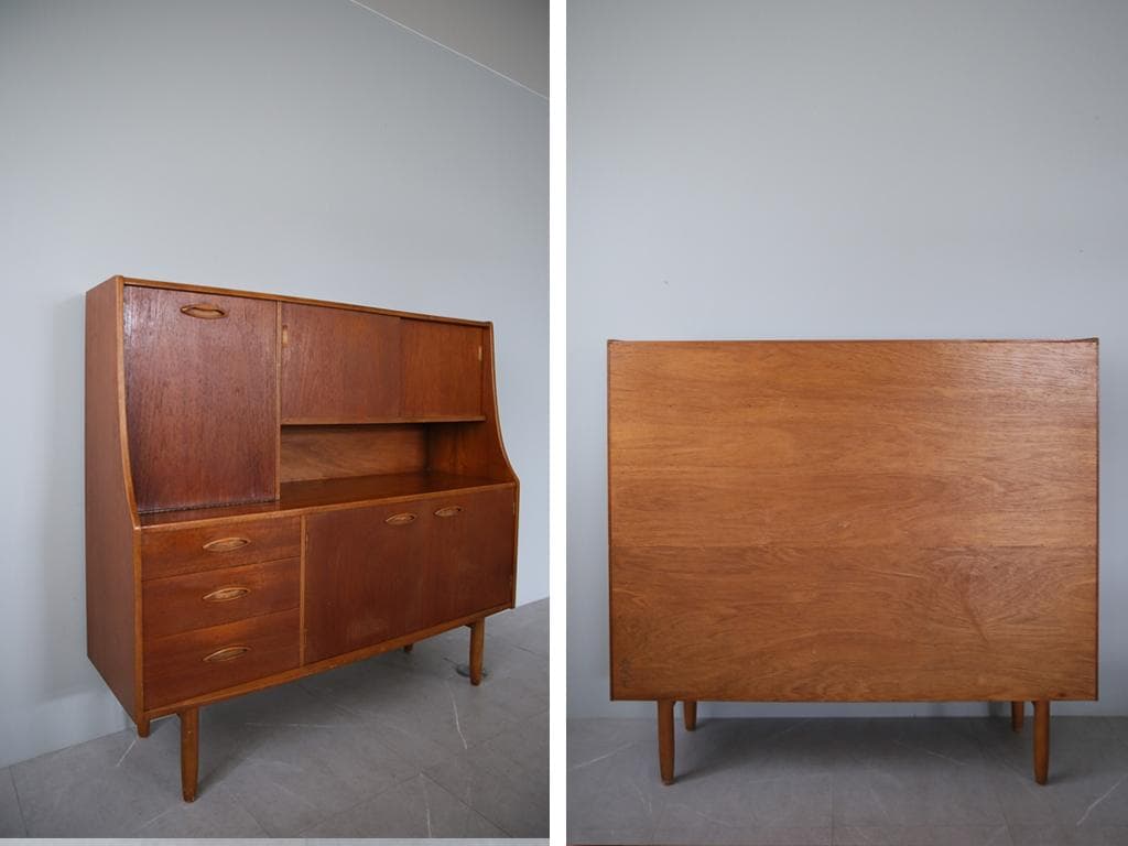 英国アンティークJentique製サイドボード/木製キャビネット(92-176)