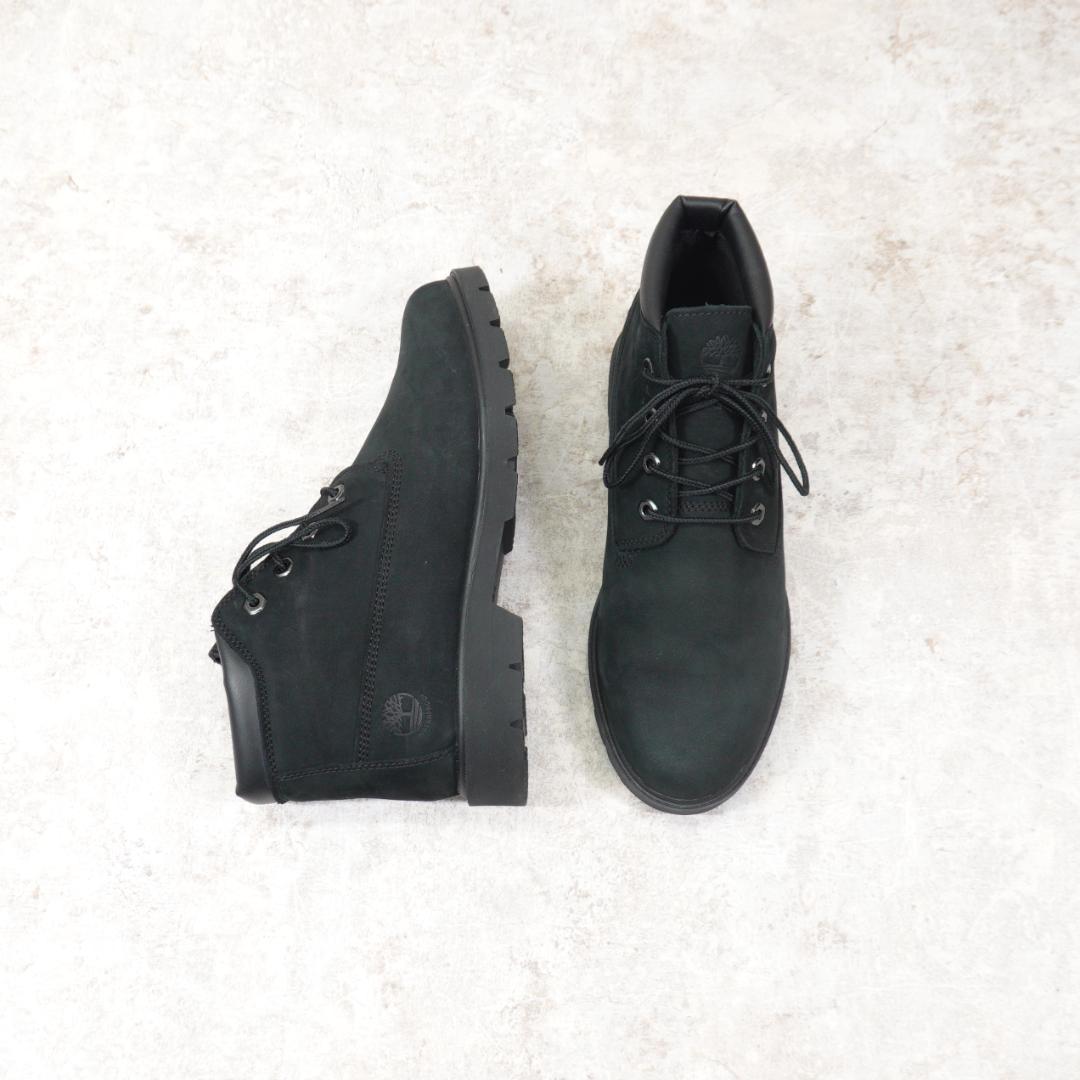 Timberland ベーシック チャッカブーツ WP ブラック 8