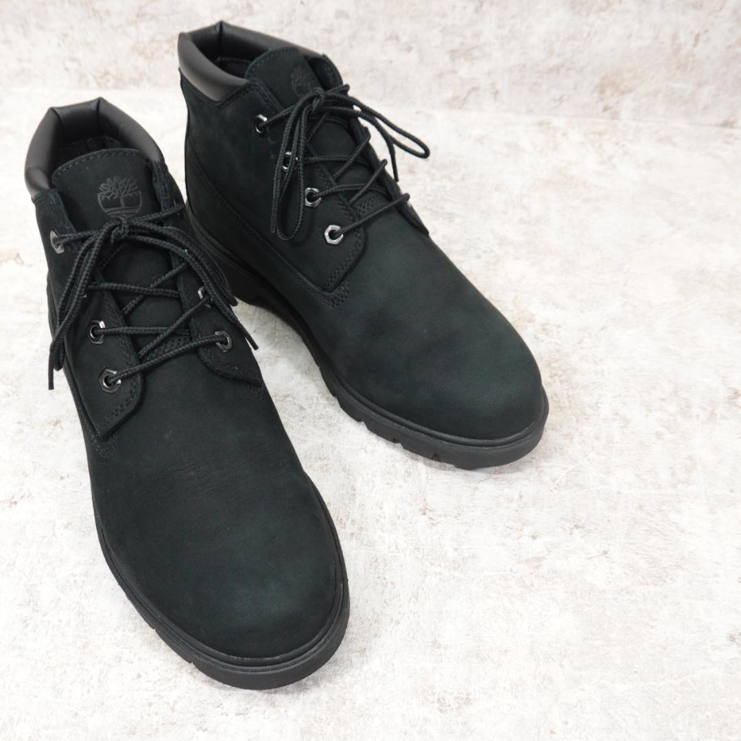 Timberland ベーシック チャッカブーツ WP ブラック 8