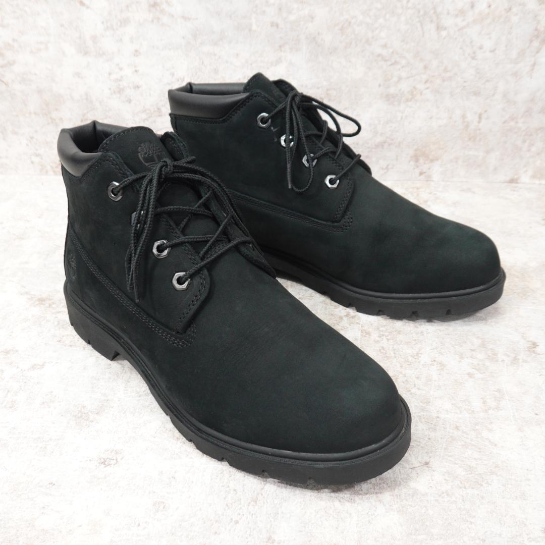 Timberland ベーシック チャッカブーツ WP ブラック 8