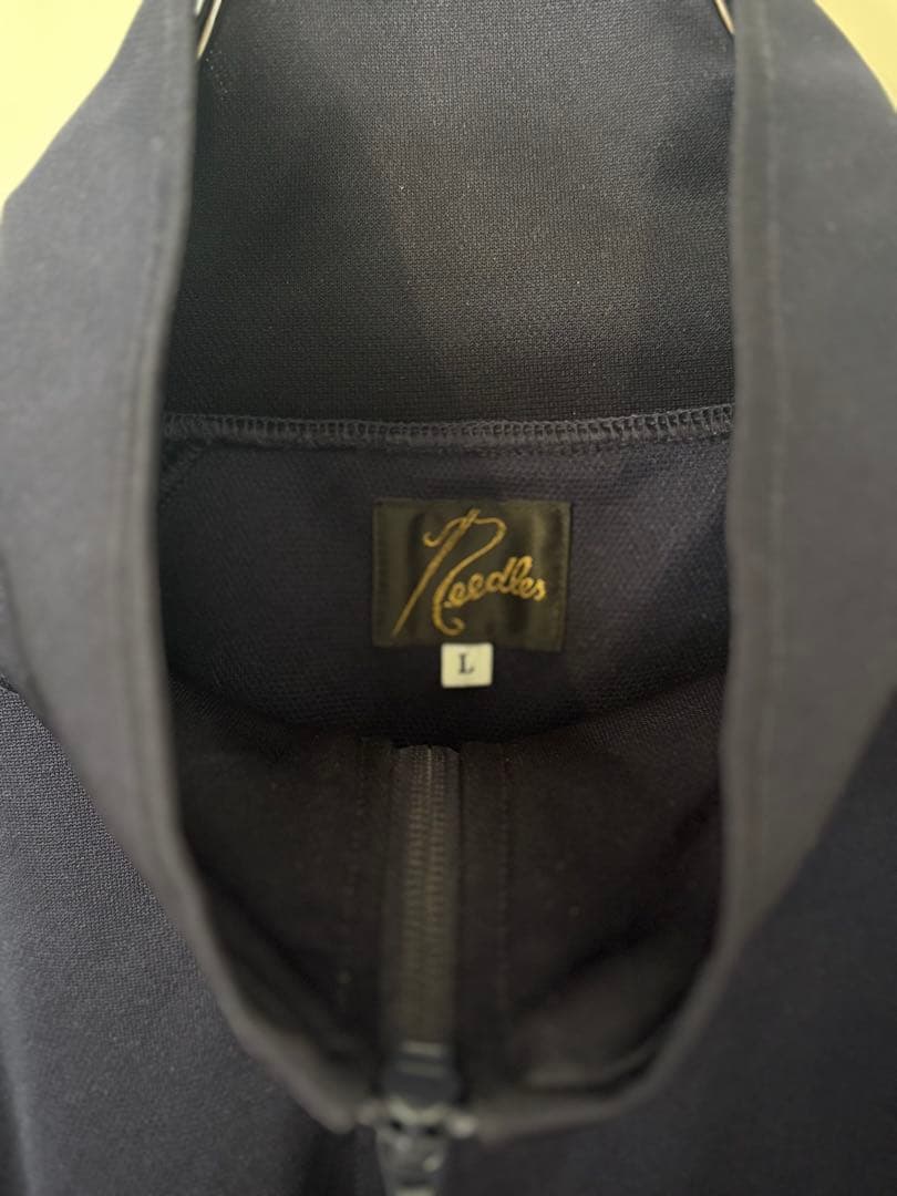 M*O様 Needles ネイビー/パープル ジャージ トラックジャケット　L