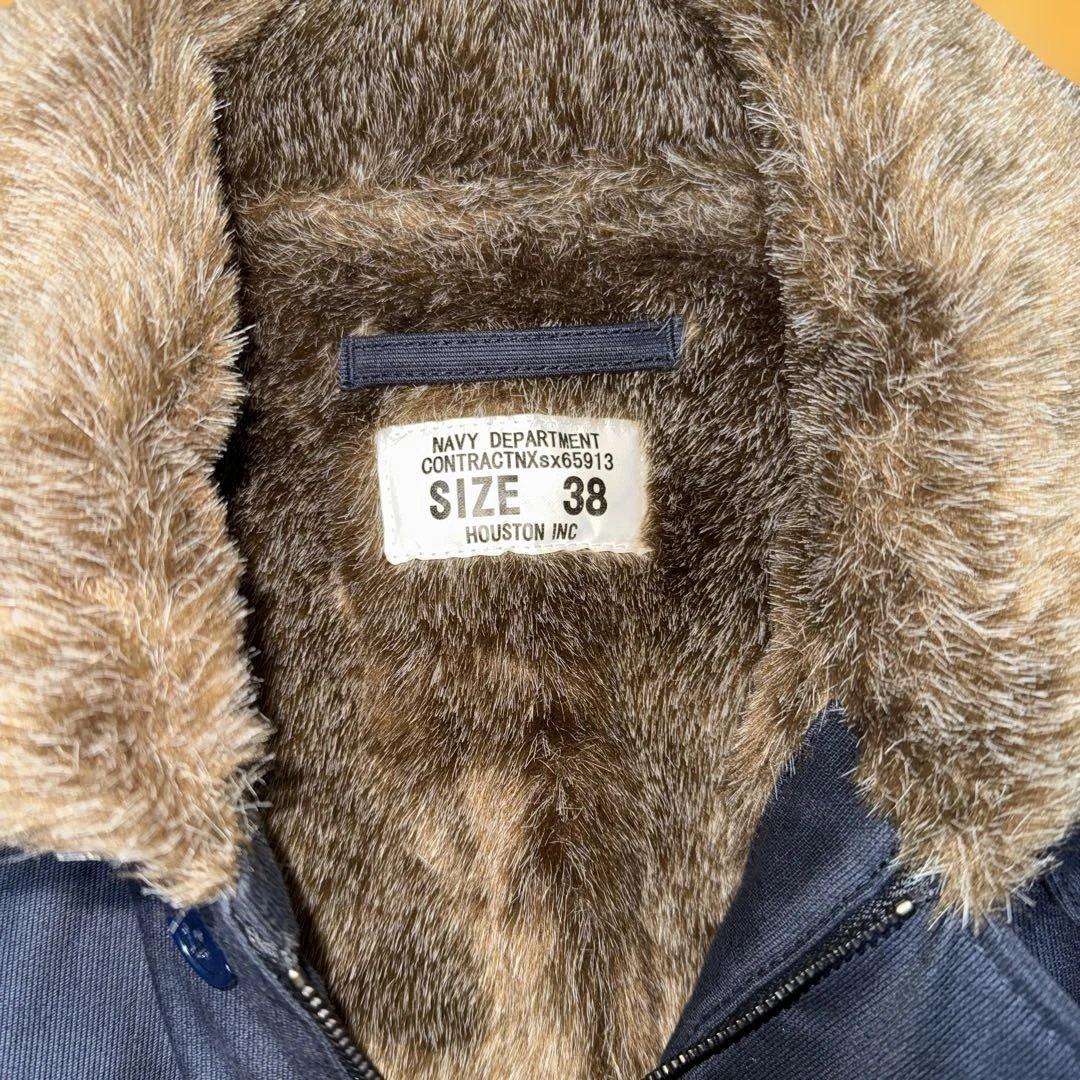 新品最安値ヒューストン N-1 デッキジャケットバズリクソンズ ワイパーインク