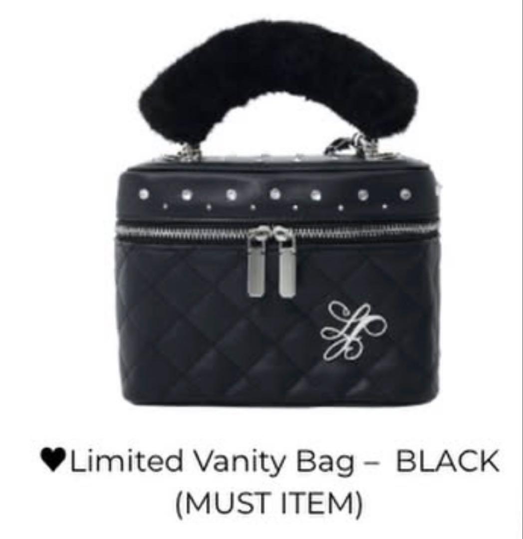 福袋限定 lumignon ルミニョン vanity bag バニティ ブラック