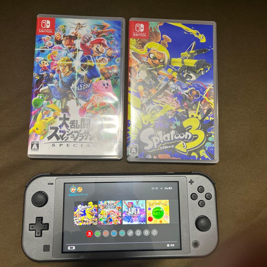 Nintendo Switch Lite グレー + ゲーム2本