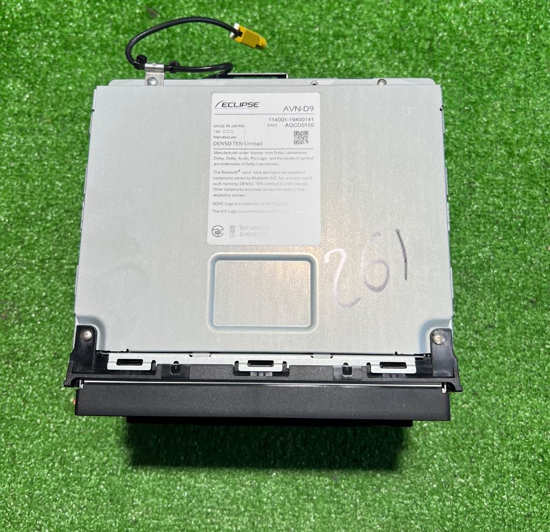イクリプス AVN-D9 メモリー フルセグ Bluetoothオーディオ