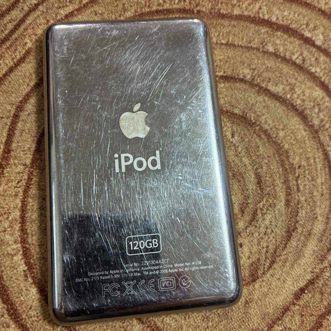 iPod classic 120GB アイポッド　クラシック ブラック　動作品