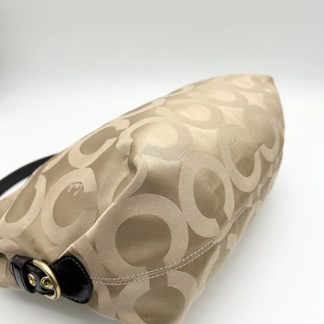 バッグ Coach shoulder bag 2way Op Art Hobo Y2k