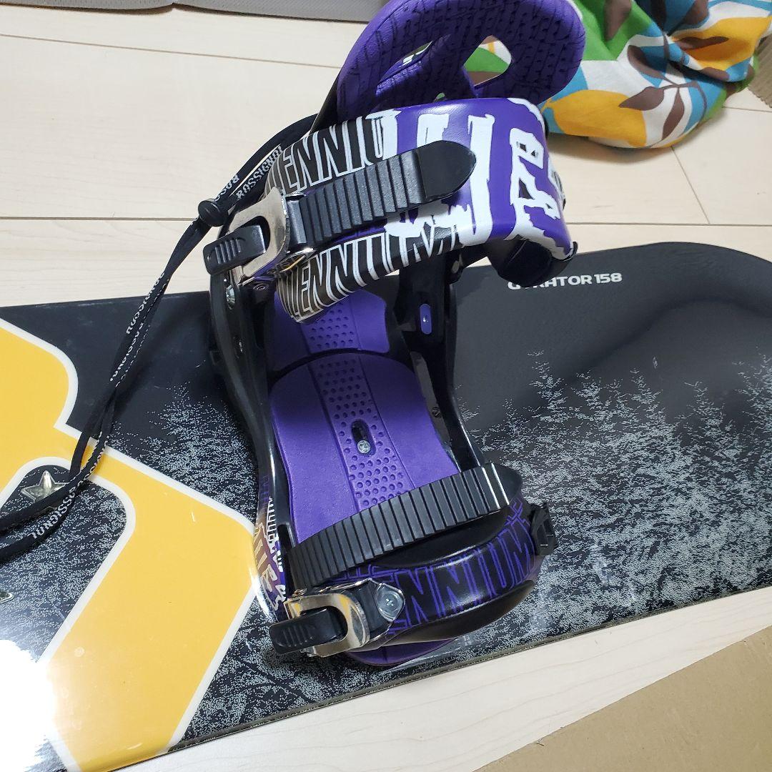 【冬物セール】美品​ Morrow 158cm & M3 ビンディング L