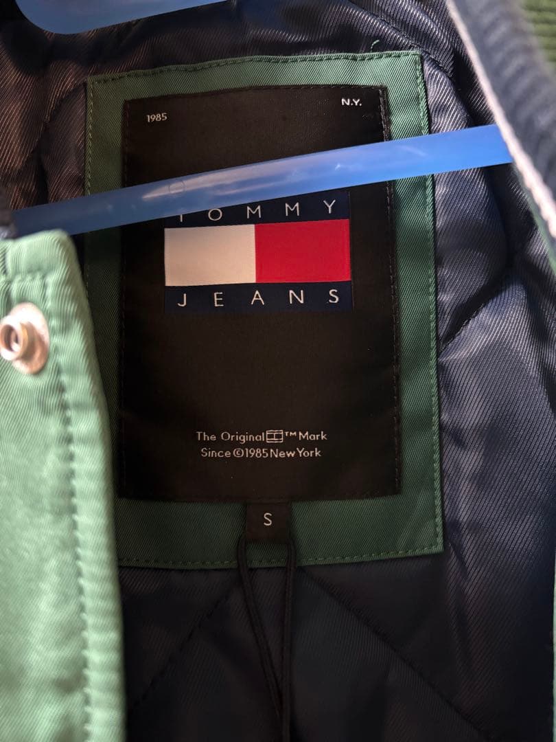 未使用  JEANS スタジャンS 緑 スキズ フィリックス着用 ピリ