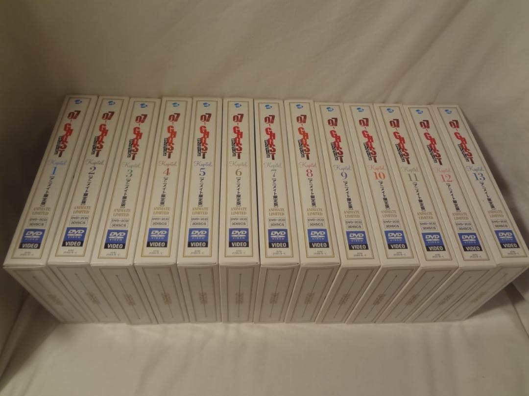 23k ★ay 07-GHOST アニメイト限定版 全13巻セット [DVD]