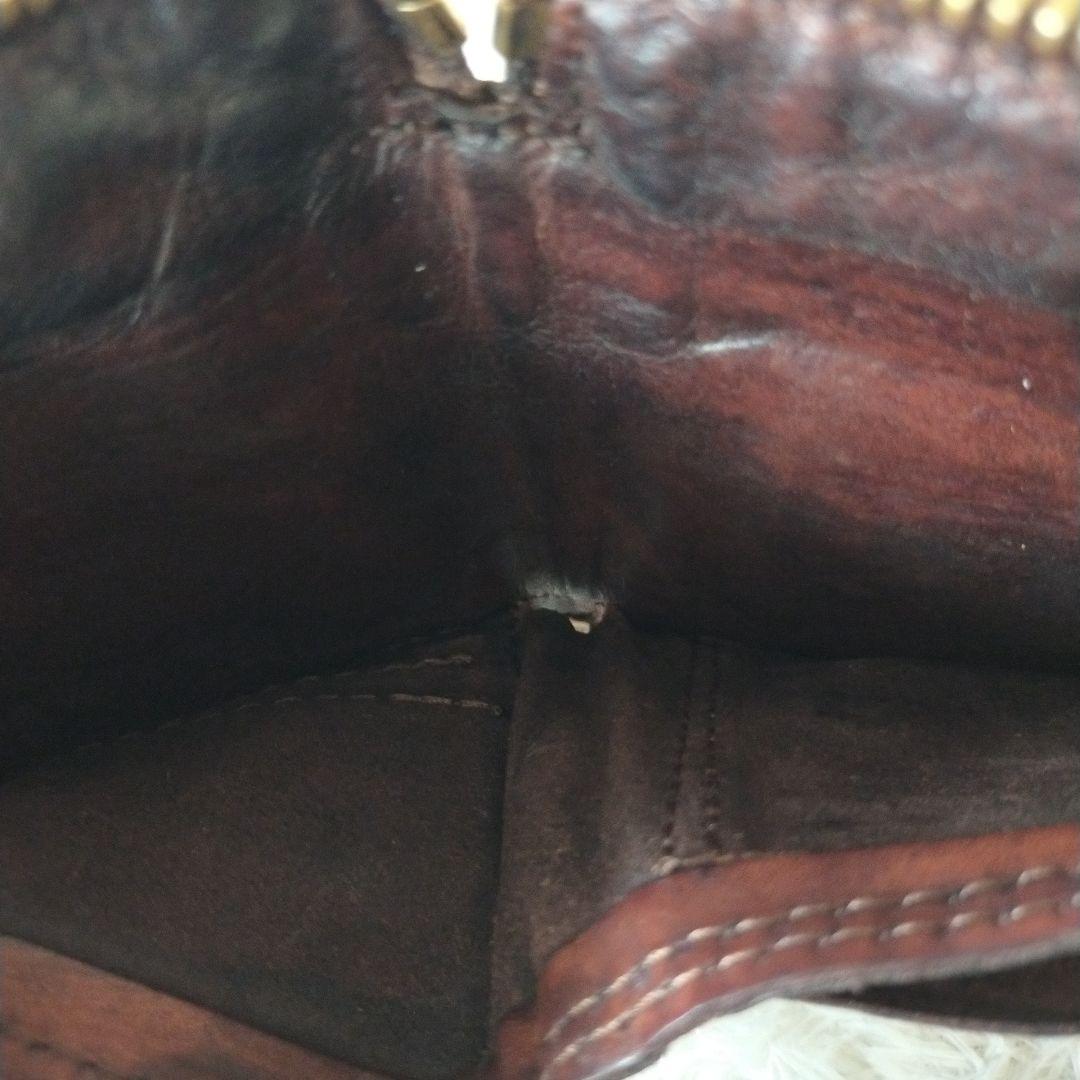 カンポマッジ CAMPOMAGGI 財布 ハラコ ラウンドファスナー