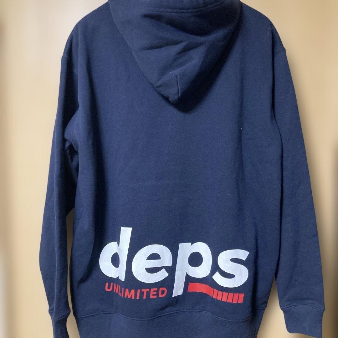 deps フルジップパーカー XXL ネイビー