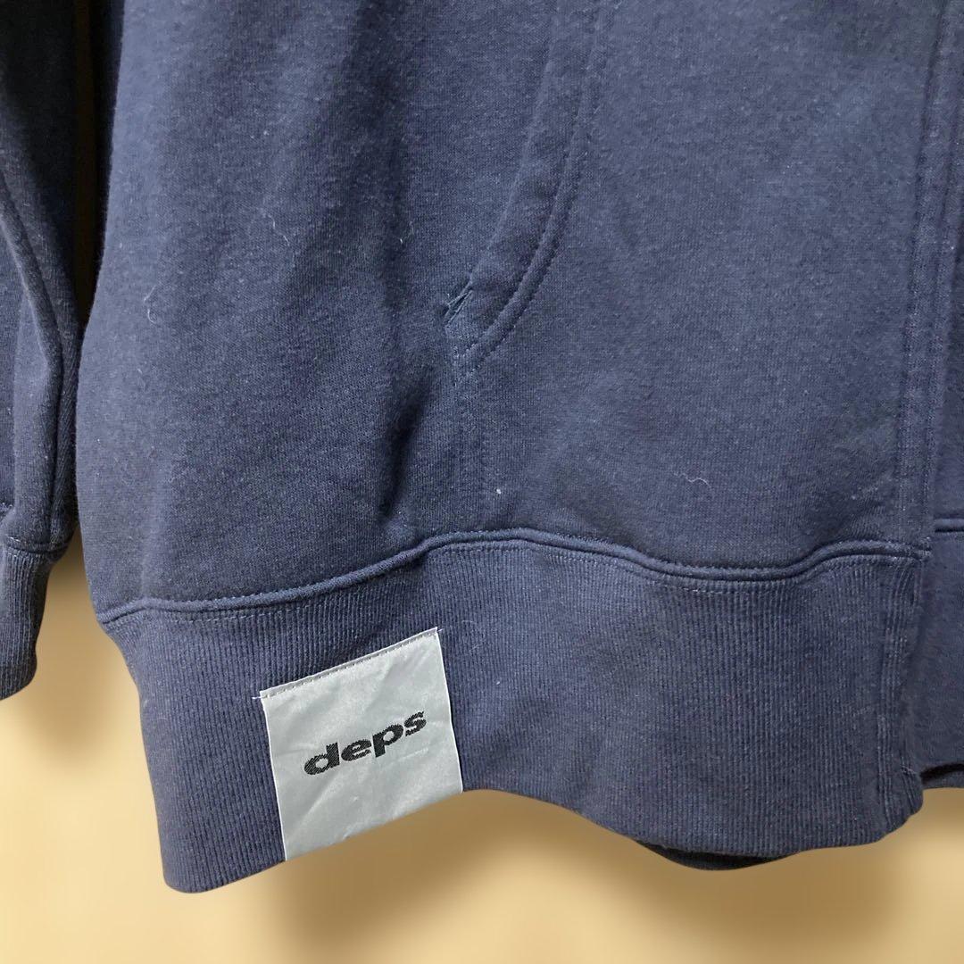 deps フルジップパーカー XXL ネイビー