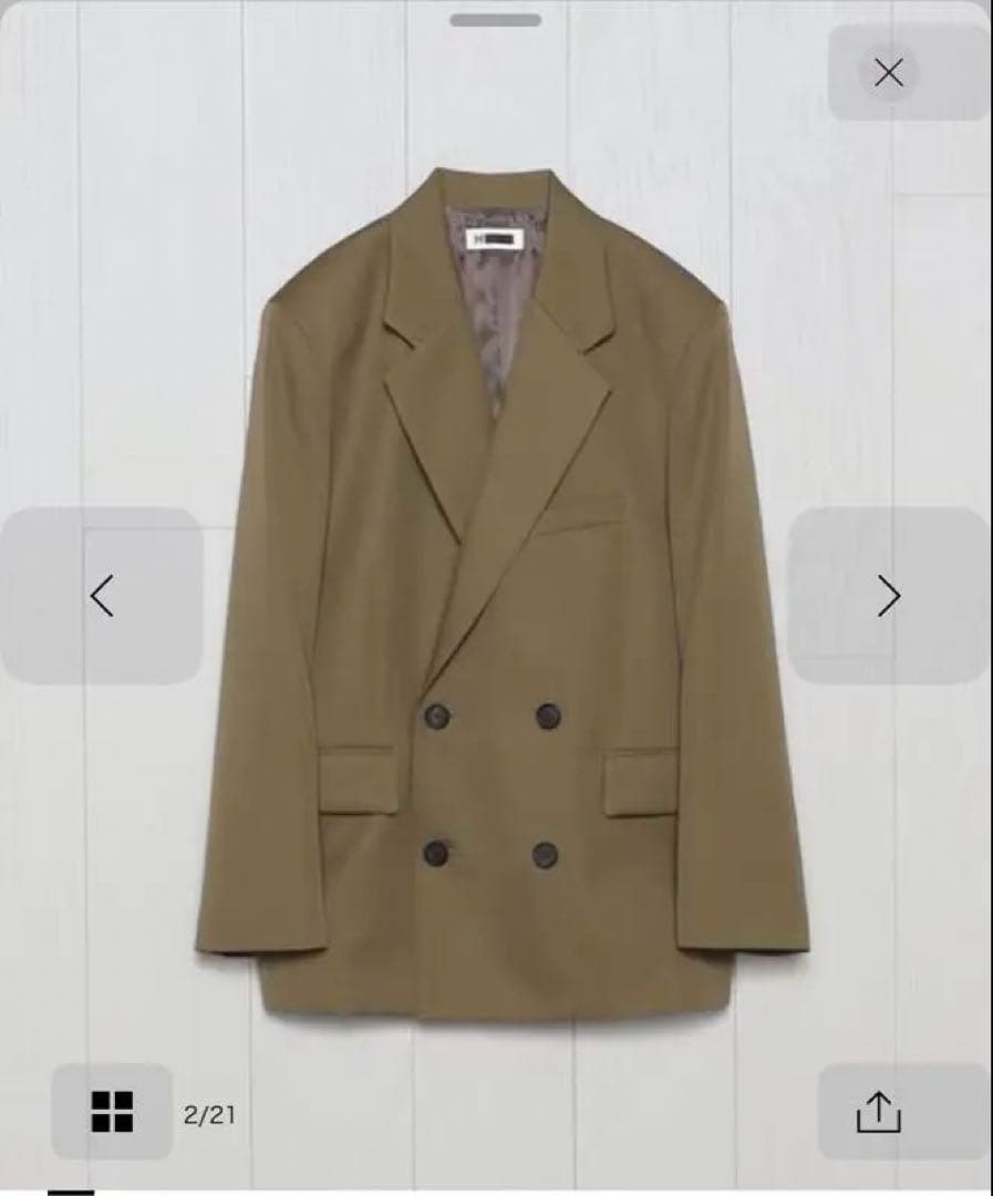 ★H BEAUTY&YOUTH★ ダブルブレスト ジャケット