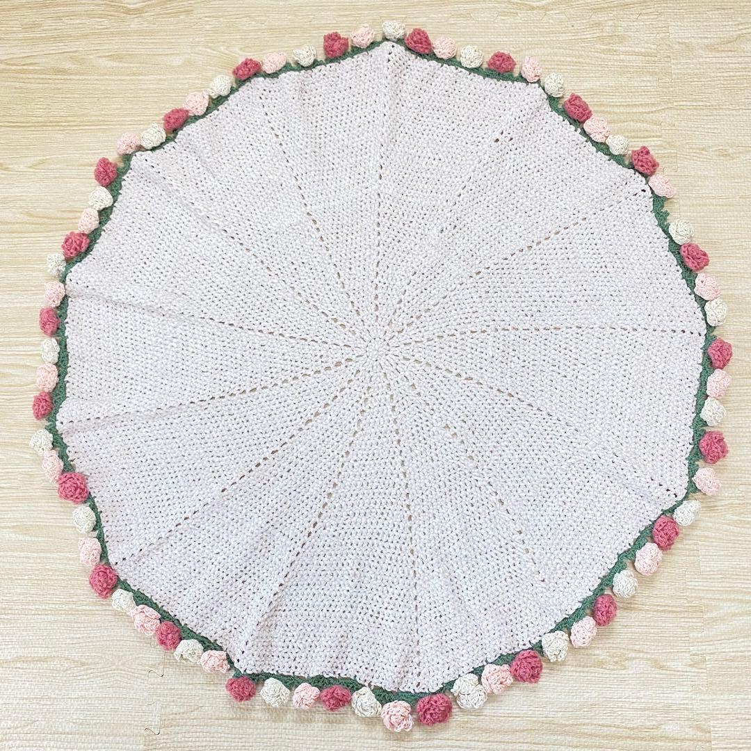 【RRmm】花束　ブーケブランケット　クリスマス　プレゼント　毛糸　お祝い