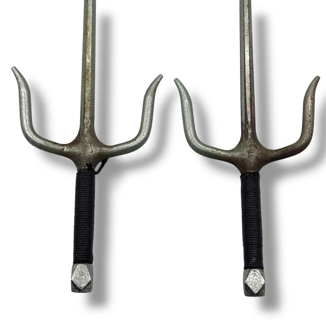 釵 サイ 鉄尺 古武道 古武術 琉球空手 沖縄 空手 武具 2本セット