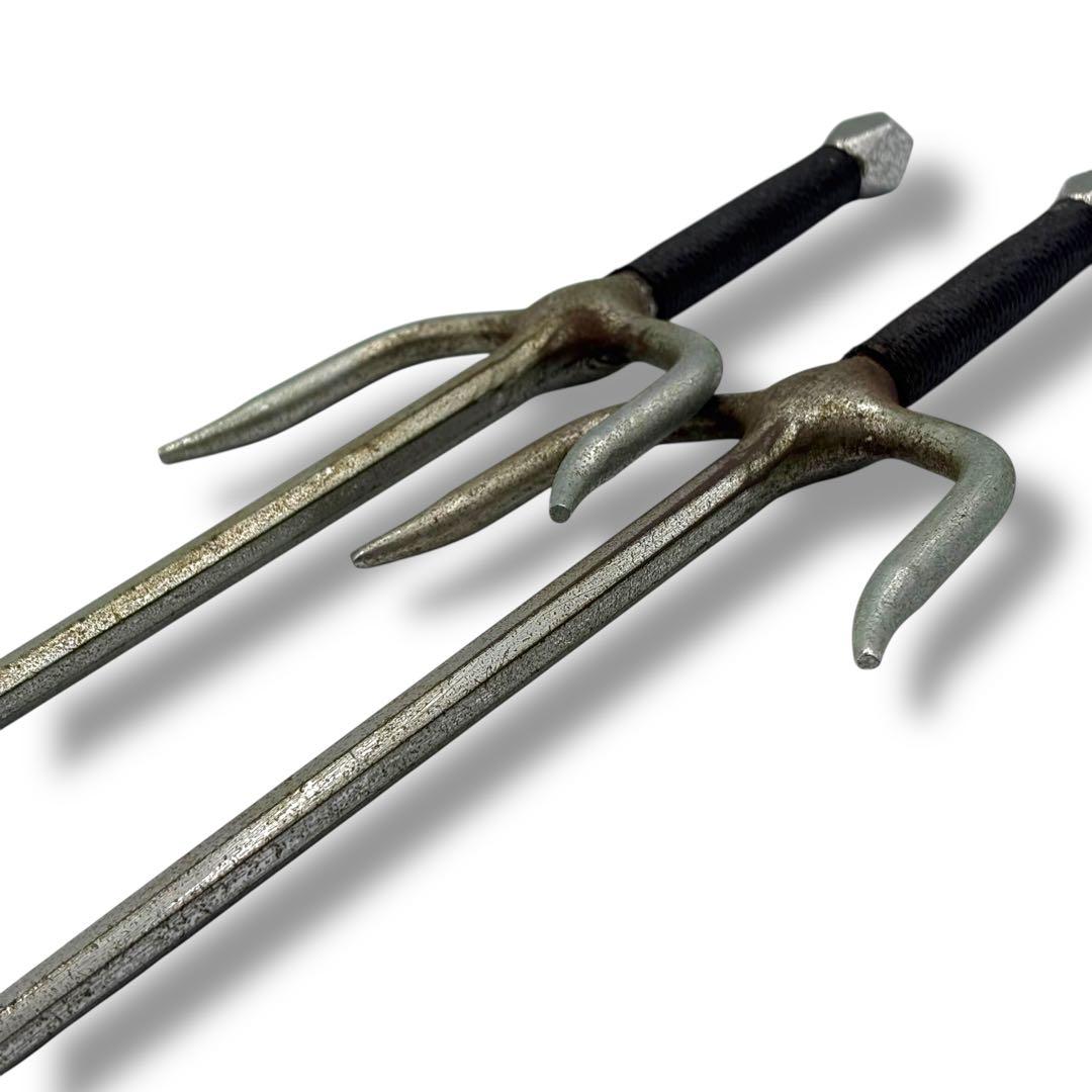 釵 サイ 鉄尺 古武道 古武術 琉球空手 沖縄 空手 武具 2本セット