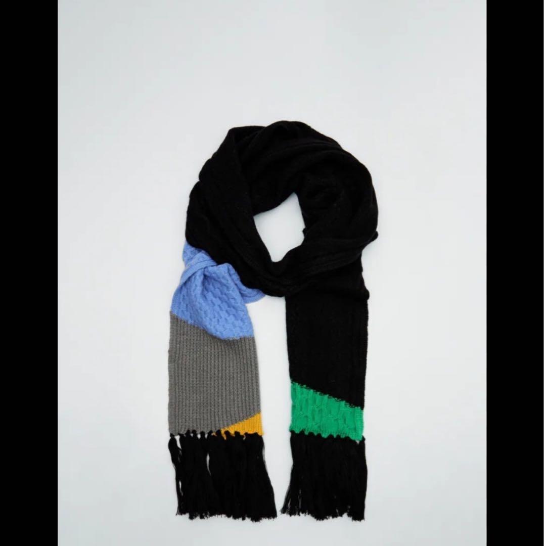 即完売 zara adererror コラボ ロングマフラー