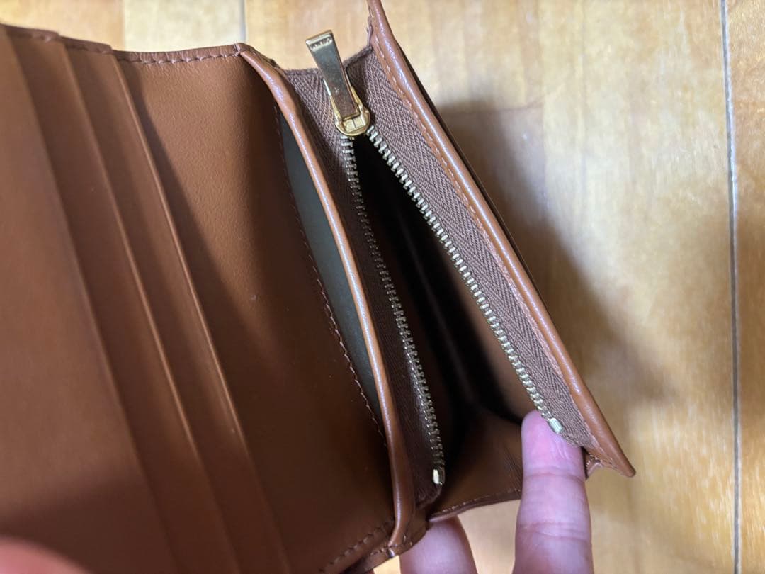 【即購入OK】セリーヌ　トリオンフ　二つ折り財布